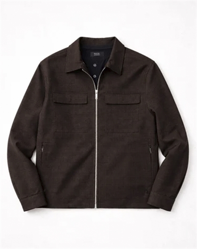 Clean Cut Copenhagen - Sigurd Structure Jacke - Brown